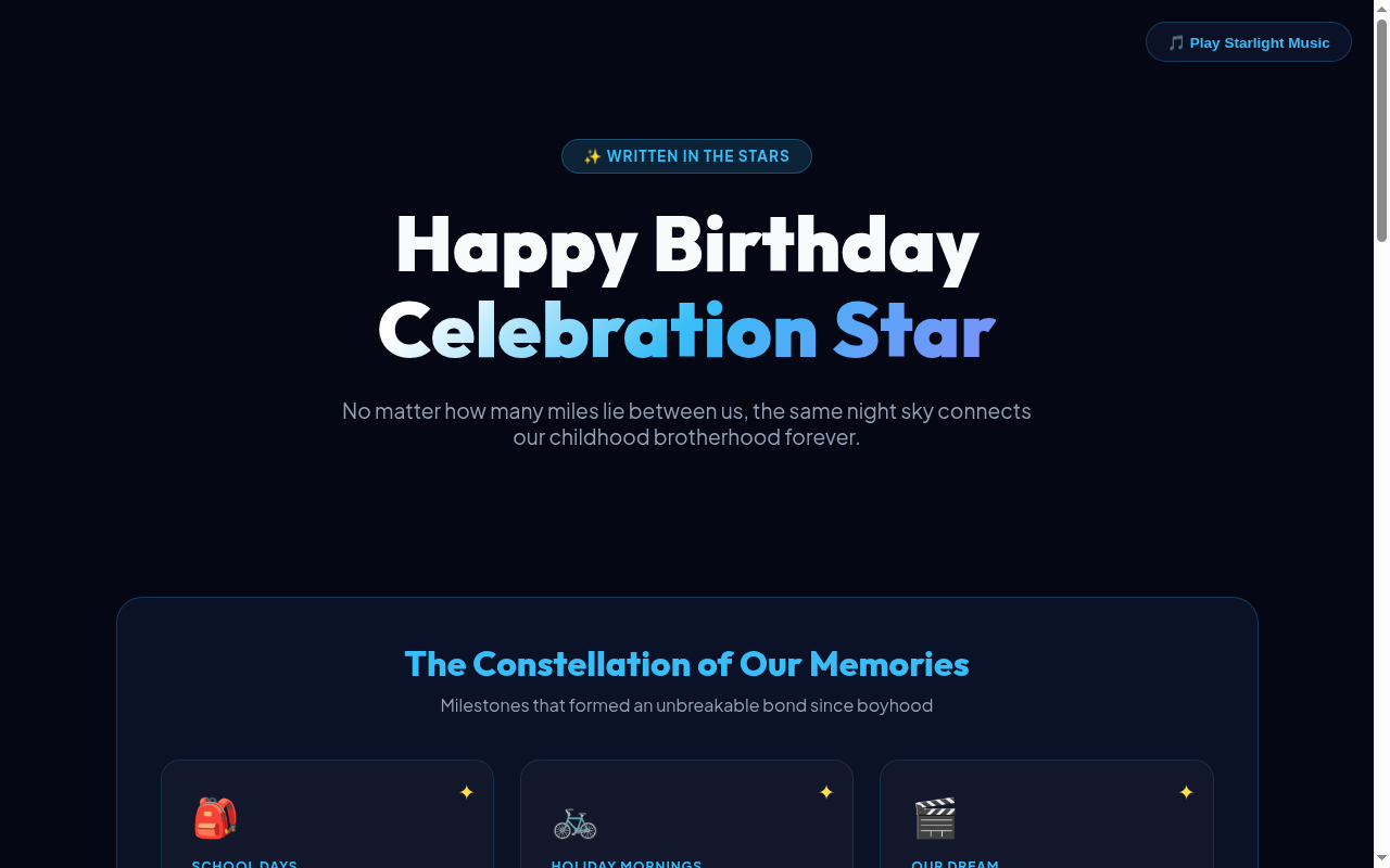 Midnight Stargazer & Constellations Desktop Screenshot