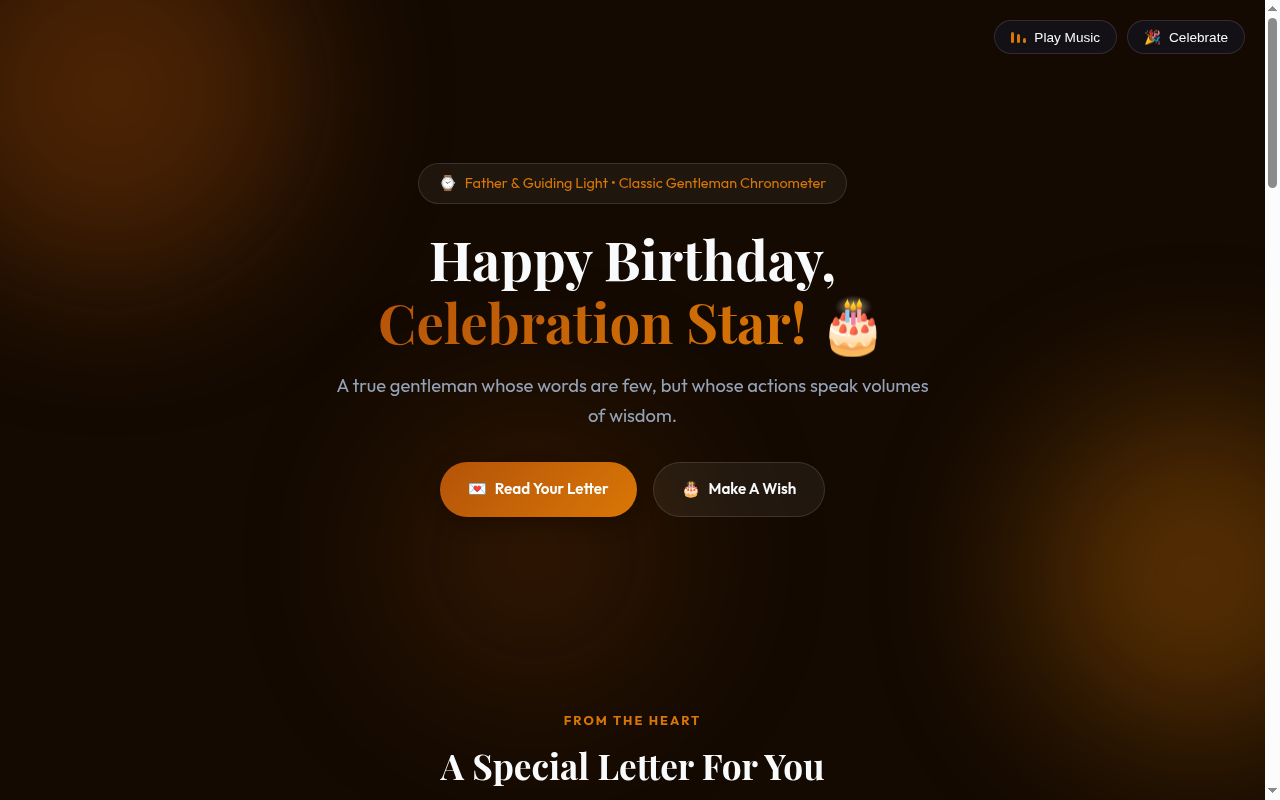 Classic Gentleman Chronometer Desktop Screenshot